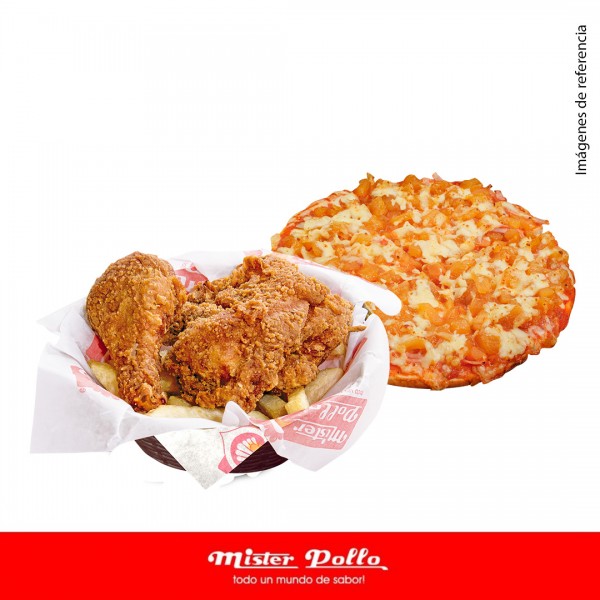 COMBO AMIGO - PIZZA HAWAIANA