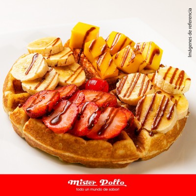 WAFFLE CON FRUTA