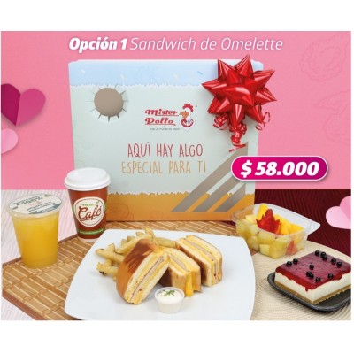 Desayuno Sorpresa Sandwich...