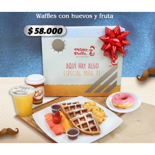 Desayuno Sorpresa Waffles