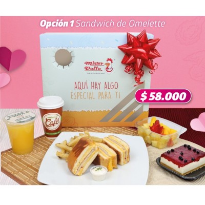 Desayuno Sorpresa Sandwich...